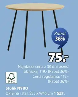 JYSK Stolik oferta