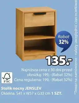 JYSK Stolik nocny oferta