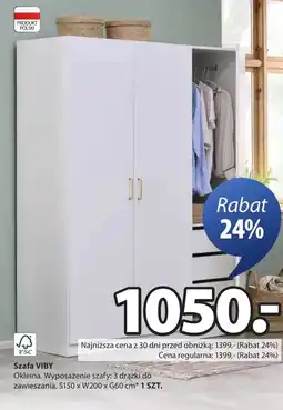 JYSK Szafa Polski oferta
