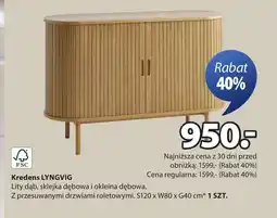 JYSK Kredens Dębowa oferta