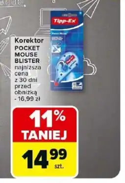 Carrefour Korektor Tipp-Ex oferta