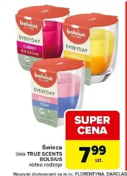 Carrefour Świeca Bolsius oferta