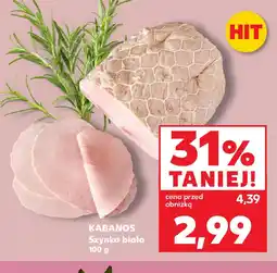 Kaufland Kabanos Szynka biała oferta