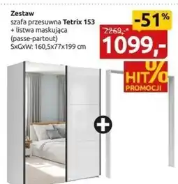 Black Red White Szafa przesuwna oferta