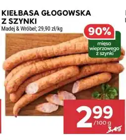 Stokrotka Market Kiełbasa głogowska z szynki oferta