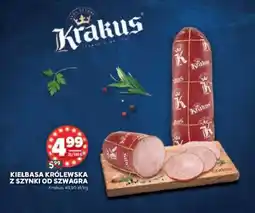 Stokrotka Market KIEŁBASA KRÓLEWSKA Z SZYNKI OD SZWAGRA oferta