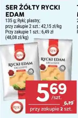 Stokrotka Market Ser żółty Rycki Edam oferta