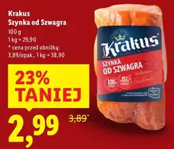 Lidl Szynka Od Szwagra Krakus oferta