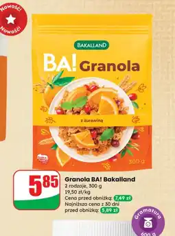 Dino Granola Bakalland oferta