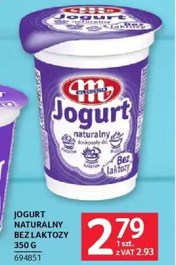 Selgros Jogurt naturalny bez laktozy mlekovita oferta