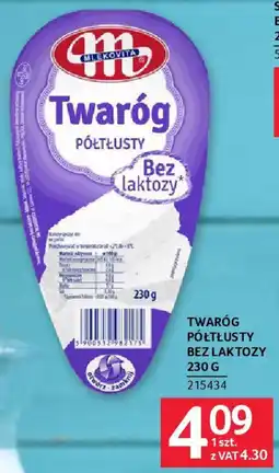 Selgros Twaróg półtłusty bez laktozy mlekovita oferta