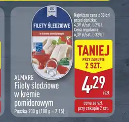 ALDI Filety śledziowe Almare oferta