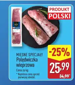 ALDI Polędwica wieprzowa Polski oferta