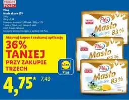 Lidl Masło Pilos oferta
