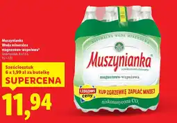 Lidl Woda mineralna Muszynianka oferta