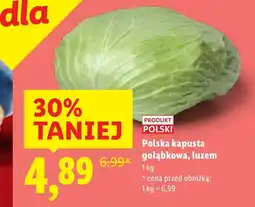 Lidl Kapusta Polski oferta