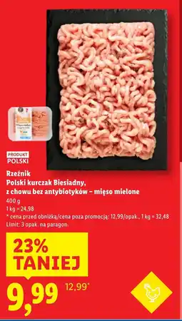 Lidl Mięso mielone Rzeźnik oferta