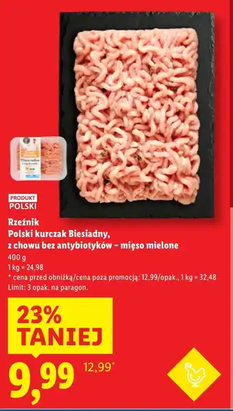 Lidl Mięso mielone Rzeźnik oferta