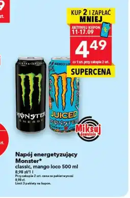Lewiatan Napój energetyczny Monster oferta