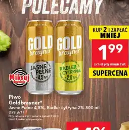 Lewiatan Piwo Goldbrayner oferta
