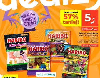 Dealz Żelki Haribo różne rodzaje oferta
