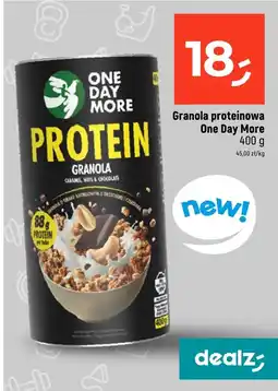 Dealz Granola proteinowa One Day More oferta