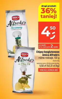 Dealz Chipsy bezglutenowe Amica Alfredo's różne rodzaje oferta