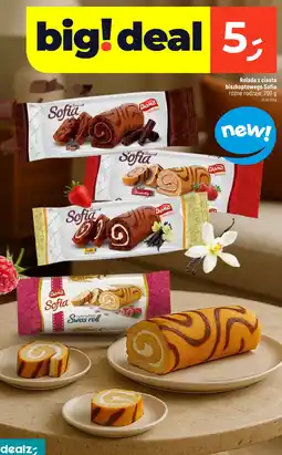 Dealz Rolada z ciasta biszkoptowego Sofia Dona oferta