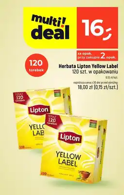 Dealz Herbata Lipton Yellow Label oferta