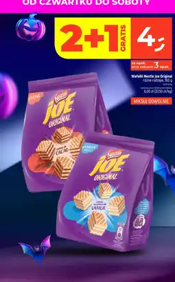 Dealz Wafelki Nestle Joe Original Vanilla oferta