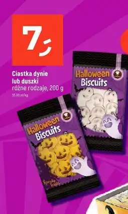 Dealz Ciastka Halloween Biscuits dynie i duszki Dealz oferta