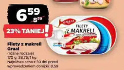 Netto Filety z makreli różne rodzaje Graal oferta