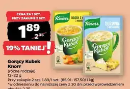 Netto Zupa Gorący Kubek różne rodzaje Knorr oferta