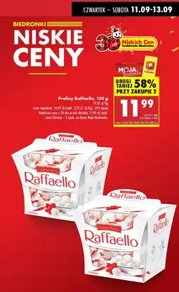 Biedronka Praliny Raffaello oferta