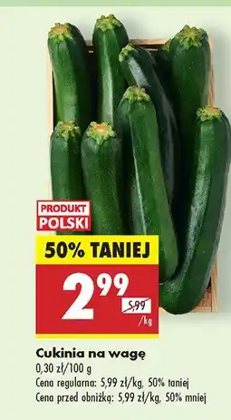 Biedronka Cukinia Biedronka oferta