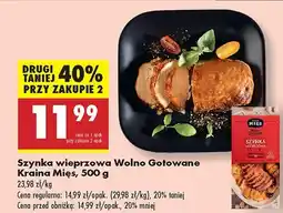 Biedronka Szynka wieprzowa Wolno Gotowane Kraina Mięs oferta