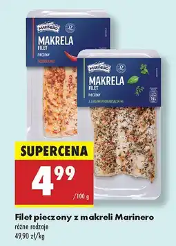 Biedronka Filet pieczony z makreli Marinero różne rodzaje oferta