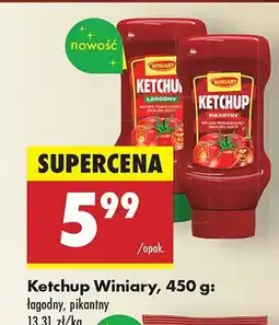 Biedronka Ketchup Winiary łagodny, pikantny oferta