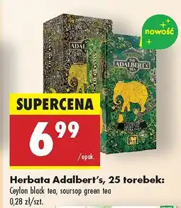 Biedronka Herbata Adalbert's Ceylon black tea oferta