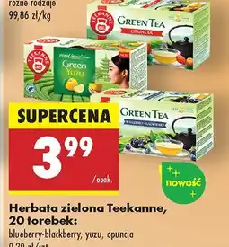 Biedronka Herbata zielona Teekanne oferta