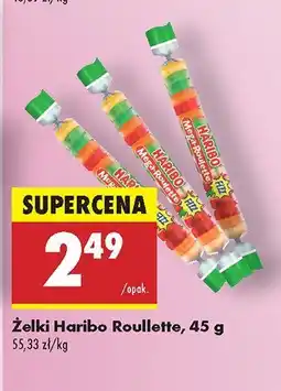 Biedronka Żelki Haribo Roulette oferta