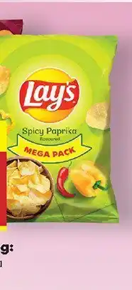 Biedronka Chipsy Lay's spicy paprika oferta