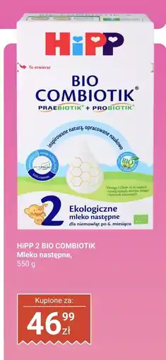 Biedronka Mleko HIPP 2 BIO COMBIOTIK następne oferta