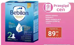 Biedronka Mleko Bebilon Advance Pronutra 2 następne po 6. miesiącu oferta