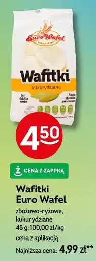 Żabka Wafle Euro Wafel zbożowo-ryżowe/kukurydziane oferta