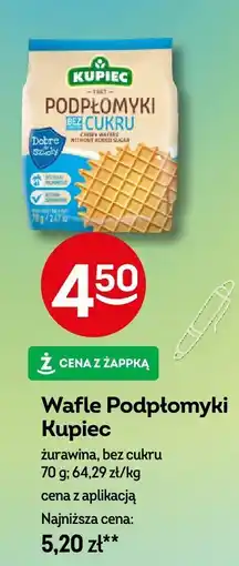 Żabka Wafle Podpłomyki Kupiec żurawina bez cukru oferta