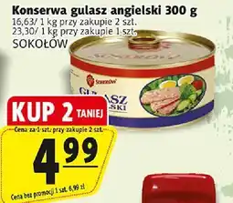 Prim Market Konserwa gulasz angielski SOKOŁÓW oferta
