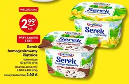 Żabka Serek homogenizowany Piątnica waniliowy, stracciatella oferta