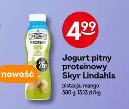 Żabka Jogurt pitny proteinowy Skyr Lindahls pistacja oferta