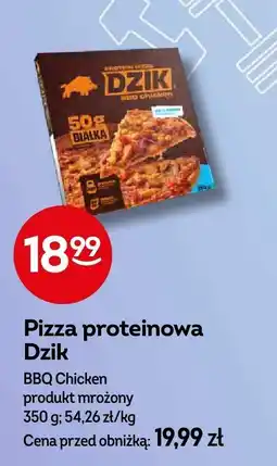 Żabka Pizza proteinowa Dzik BBQ Chicken oferta